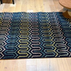 Geometric Patterned Area Rug